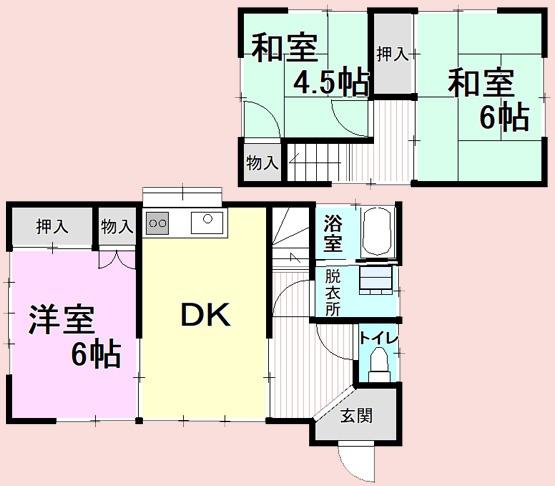 東金市家徳貸家