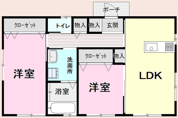 東金市求名の貸家