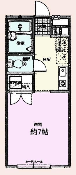 東金市下武射田のアパート
