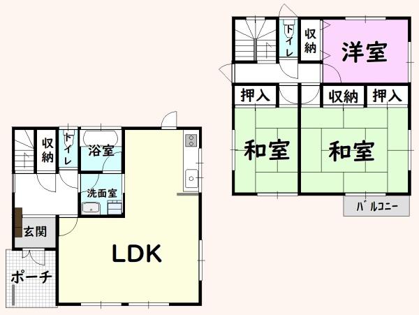 長生郡白子町古所の貸家
