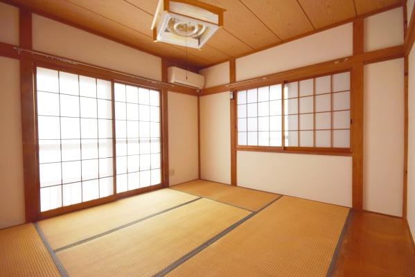 山武郡九十九里町藤下の貸家(和室)