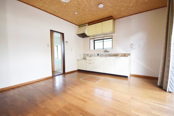 山武郡九十九里町藤下の貸家(リビング)