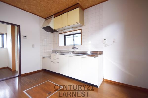 山武郡九十九里町藤下の貸家(キッチン)