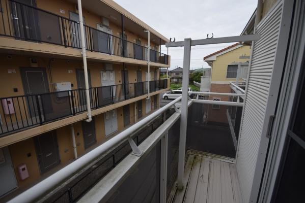 東金市南上宿のアパート(現地からの眺望)