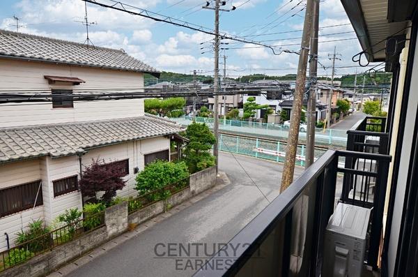 タウンコート田間A(現地からの眺望)