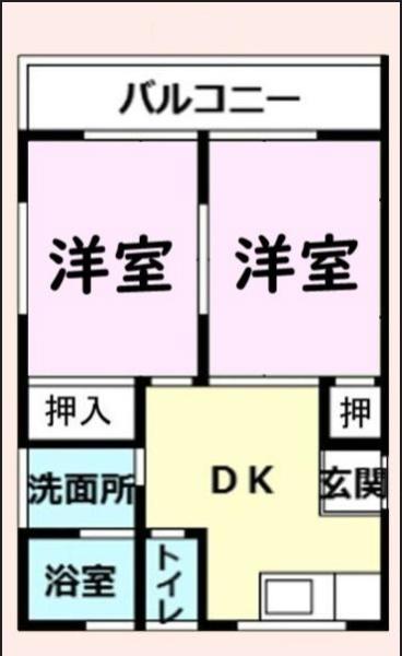 スコレー清名幸谷(間取り)