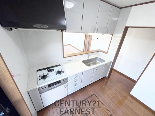 東金市西福俵の貸家(キッチン)