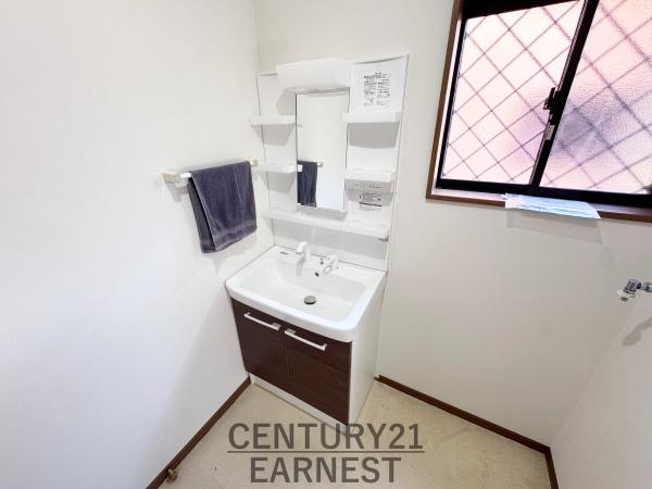 東金市西福俵の貸家(洗面台・洗面所)