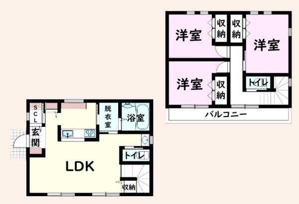東金市田間の貸家