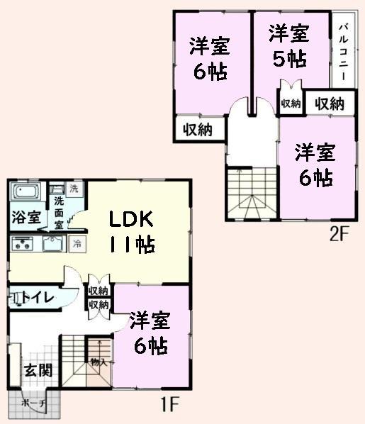 大網白里市北今泉の貸家