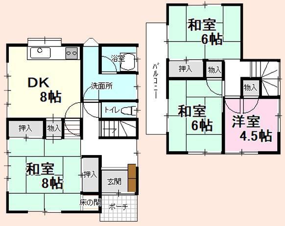 東金市山口の貸家