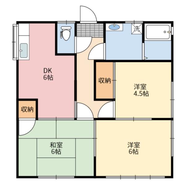 藤岡町藤岡貸家　西棟