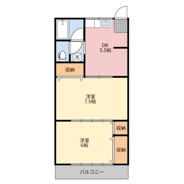 ヴィラ赤坂(間取り)