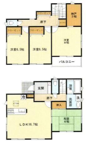 浅沼町貸家