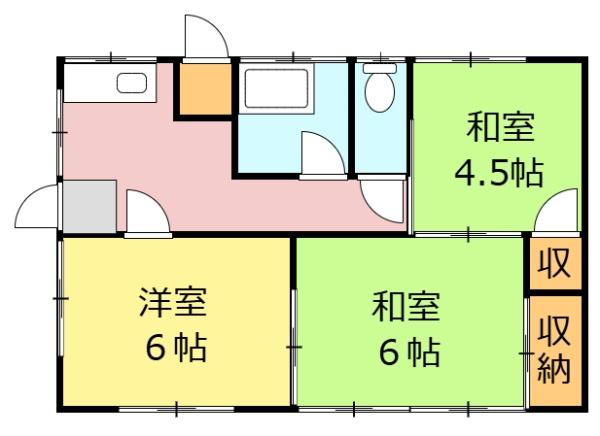 浅沼町貸家　東３番