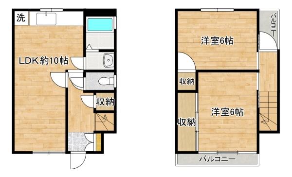 御幸東町貸家