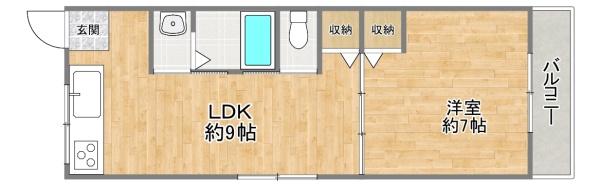 枚方市三栗１丁目のマンション