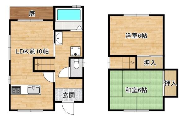茄子作2丁目貸家