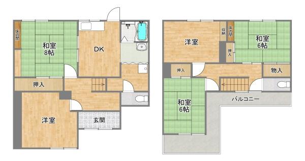 高田2丁目貸家