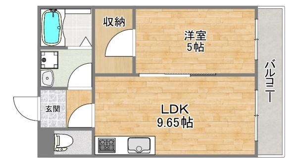 枚方市上島町のアパート