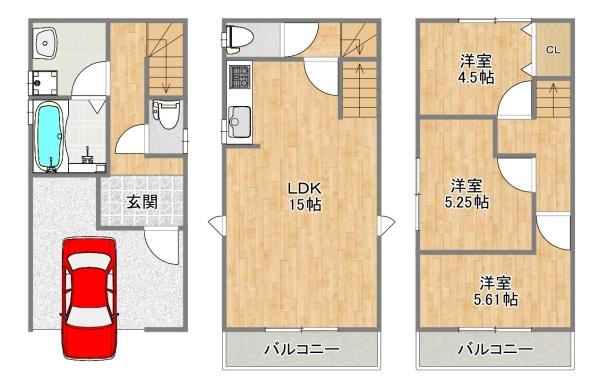 枚方市出口貸家