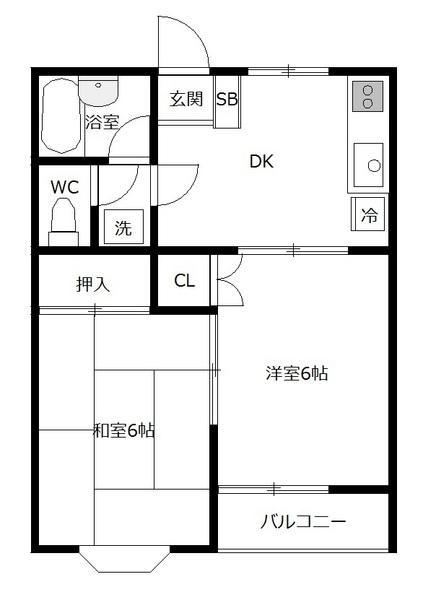 八王子市大塚のアパート