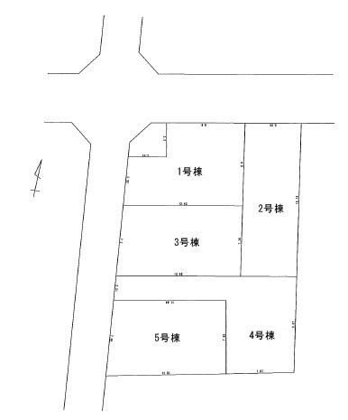 F'NEST万町貸戸建　全5棟2号棟