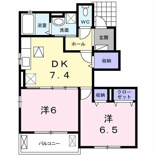 八王子市大楽寺町のアパート