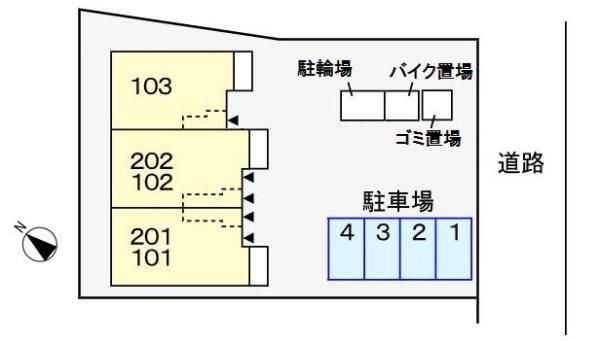 八王子市川口町のアパート
