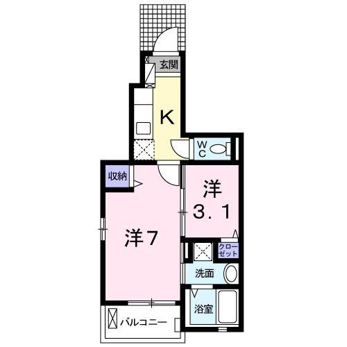 八王子市打越町のアパート