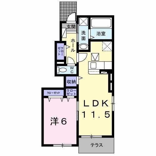日野市大字川辺堀之内のアパート