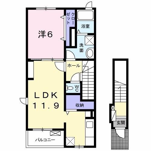 八王子市打越町のアパート