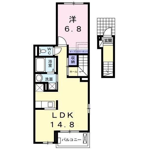 クラールK(間取り)