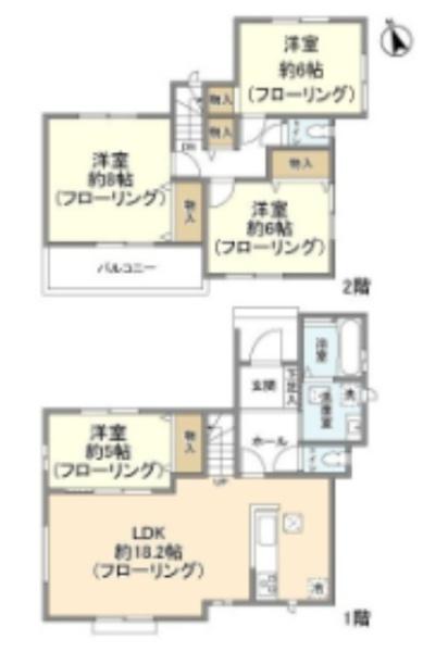 八王子市川口町の貸家