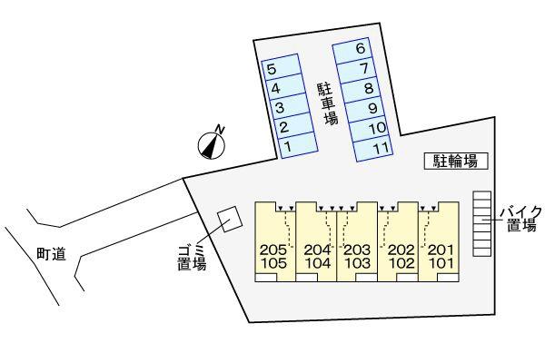 八王子市西寺方町のアパート
