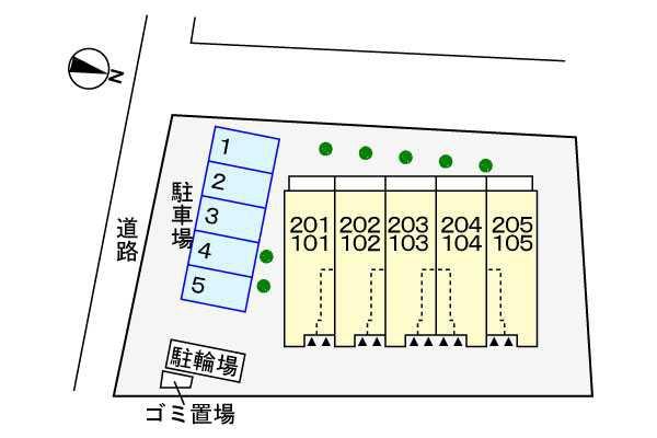 八王子市大塚のアパート
