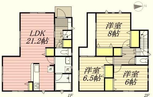 クレイドルガーデン　八王子市子安町第６　２号棟