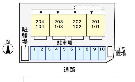 八王子市楢原町のアパート