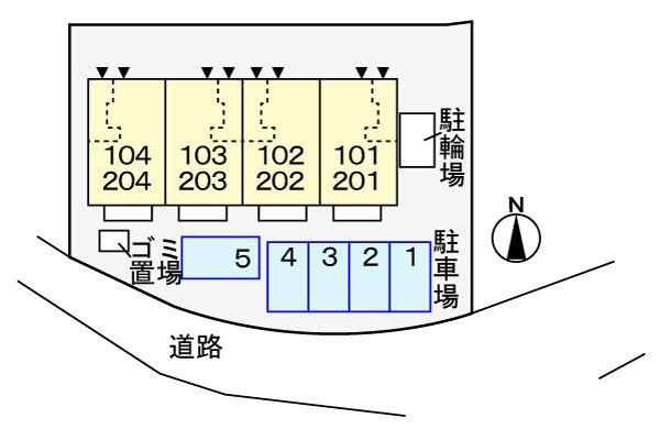八王子市長沼町のアパート