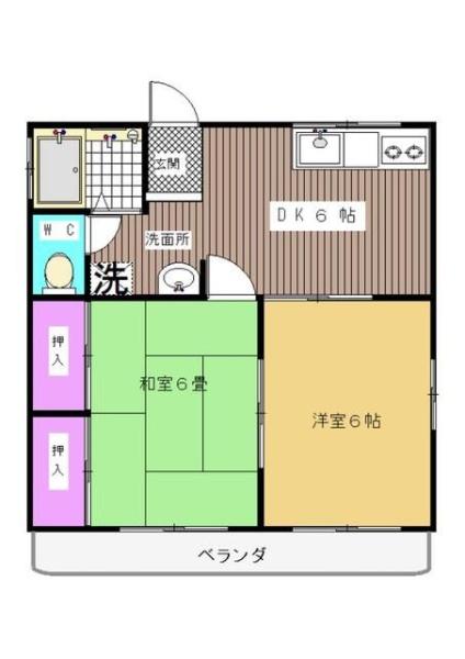 八王子市石川町のアパート