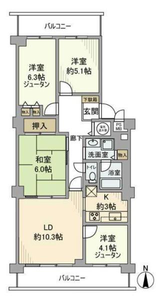 八王子市台町４丁目のマンション