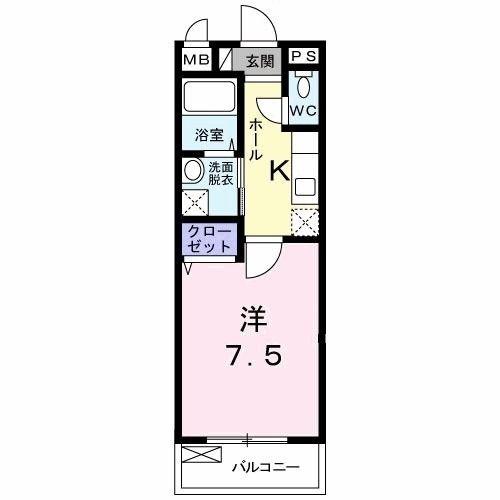 八王子市散田町３丁目のアパート