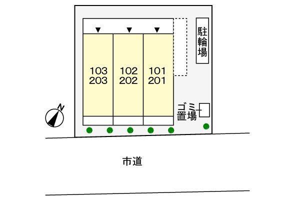 八王子市散田町３丁目のアパート