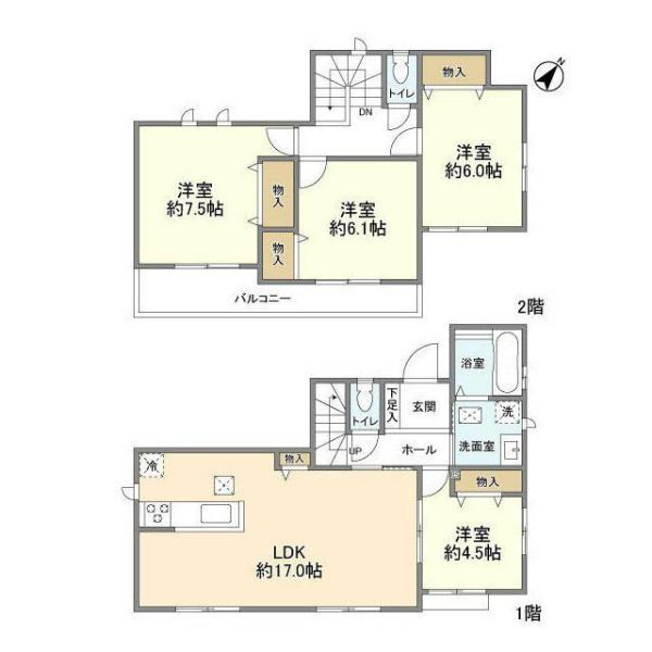八王子市諏訪町の貸家