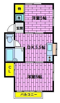 日野市旭が丘１丁目のアパート