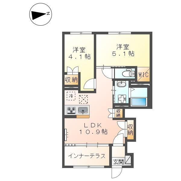八王子市長沼町のアパート