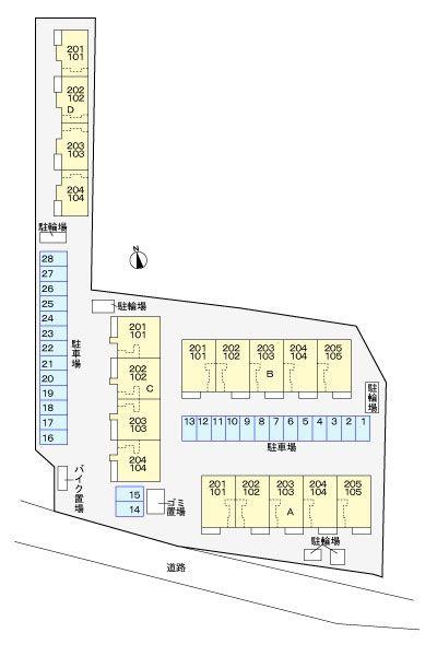 八王子市大谷町のアパート
