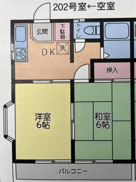八王子市元八王子町１丁目のアパート