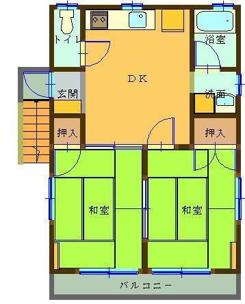 八王子市中野町のアパート