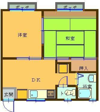 八王子市犬目町のアパート